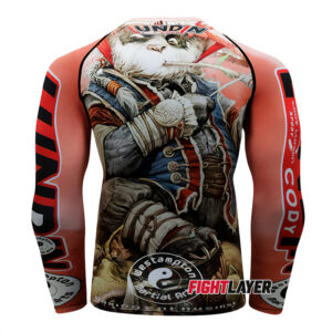 'Master Panda' Long Sleeve Rash Guard