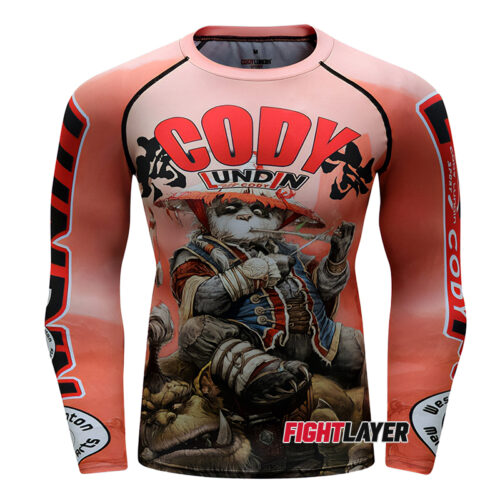 'Master Panda' Long Sleeve Rash Guard