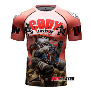 'Master Panda' Short Sleeve Rash Guard