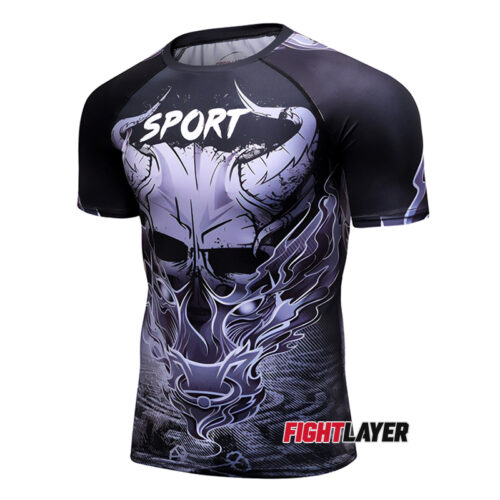 'Minotaurs Curse' Short Sleeve Rash Guard