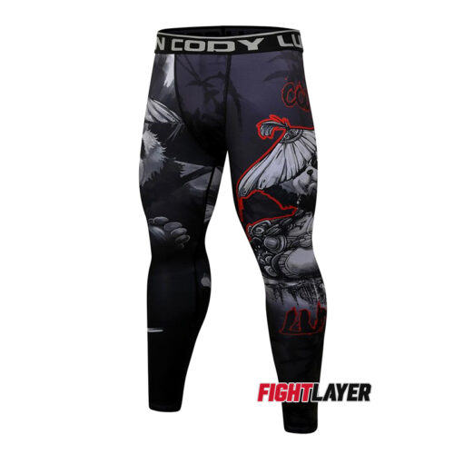 'Panda Warrior' Training Leggings