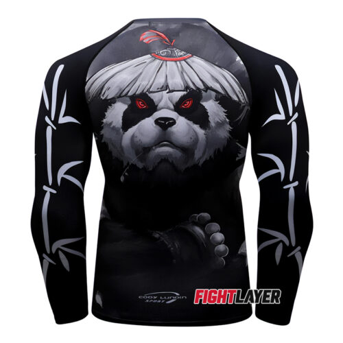 'Panda Warrior' Long Sleeve Rash Guard
