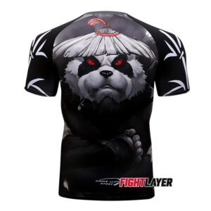 'Panda Warrior' Short Sleeve Rash Guard
