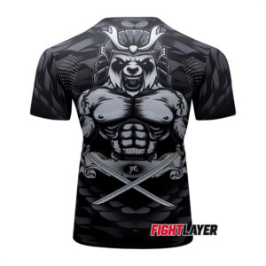 'Pandamonium' Short Sleeve Rash Guard