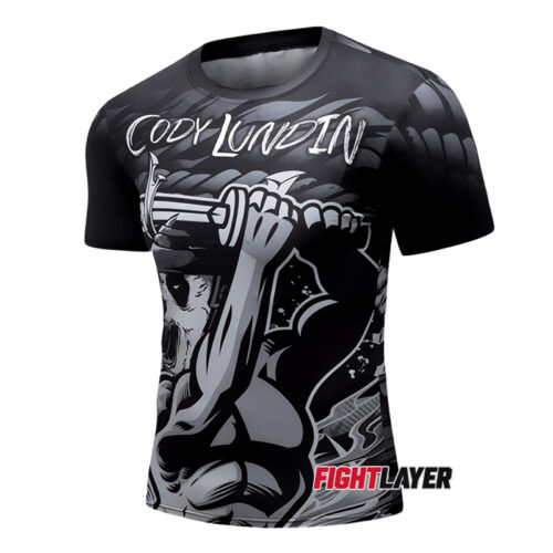 'Pandamonium' Short Sleeve Rash Guard