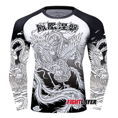 'Phoenix Strikes' Long Sleeve Rash Guard