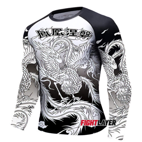 'Phoenix Strikes' Long Sleeve Rash Guard