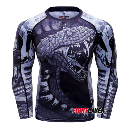 'Pit Viper' Long Sleeve Rash Guard