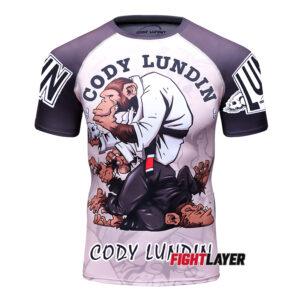 'Pondering Monkey' Short Sleeve Rash Guard