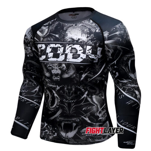 'Predator Kingdom' Long Sleeve Rash Guard