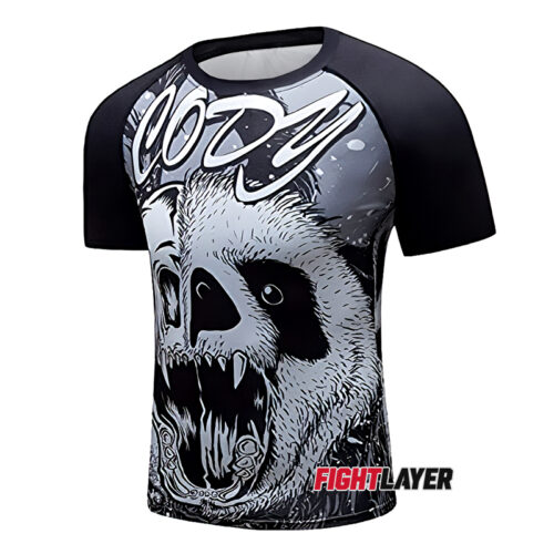 'Primal Instinct' Short Sleeve Rash Guard