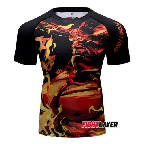 'Prince Of Darkness' Short Sleeve Rash Guard
