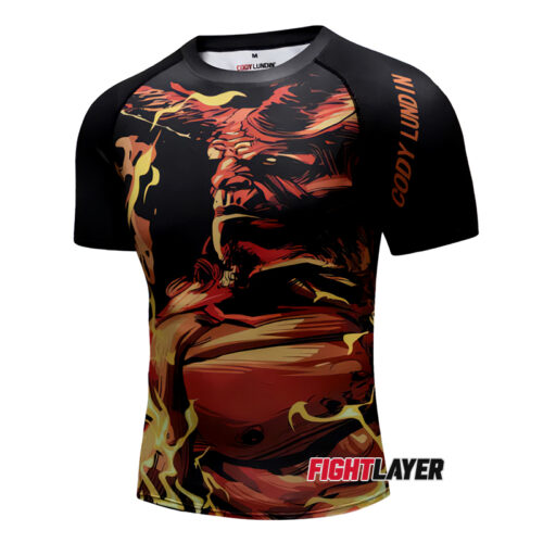 'Prince Of Darkness' Short Sleeve Rash Guard
