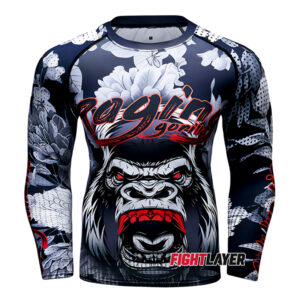 'Raging Gorilla' Long Sleeve Rash Guard
