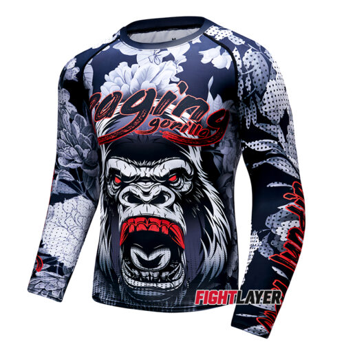 'Raging Gorilla' Long Sleeve Rash Guard