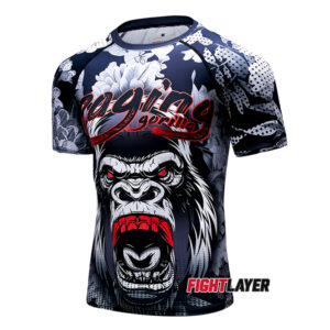 'Raging Gorilla' Short Sleeve Rash Guard