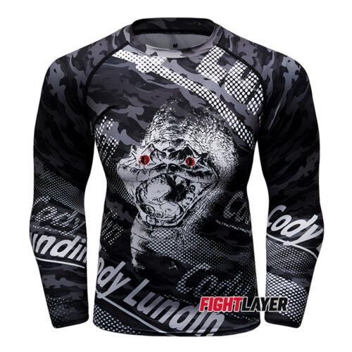 'Rattle N Roll' Long Sleeve Rash Guard