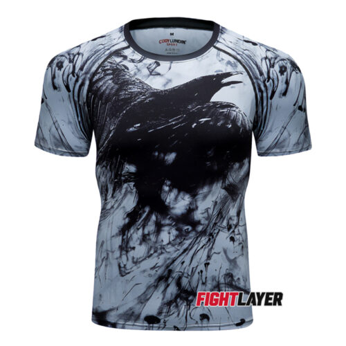 'Raven' Short Sleeve Rash Guard