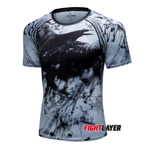 'Raven' Short Sleeve Rash Guard