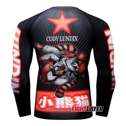 'Red Panda' Long Sleeve Rash Guard