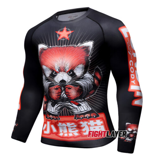 'Red Panda' Long Sleeve Rash Guard