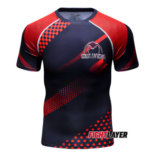 'Red Spider' Short Sleeve Rash Guard