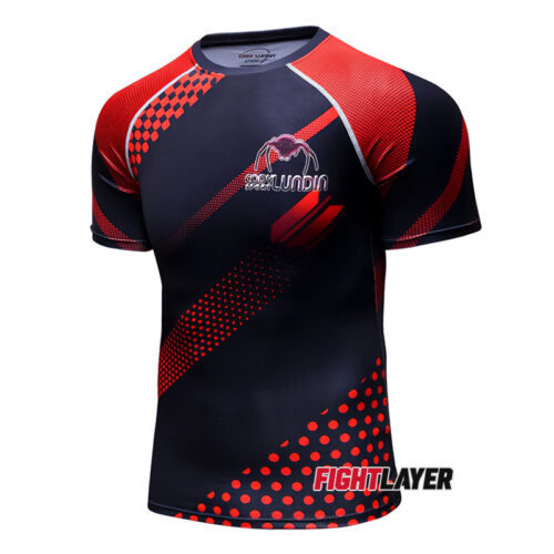 'Red Spider' Short Sleeve Rash Guard