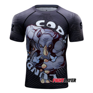 'Rhino Rampage' Short Sleeve Rash Guard