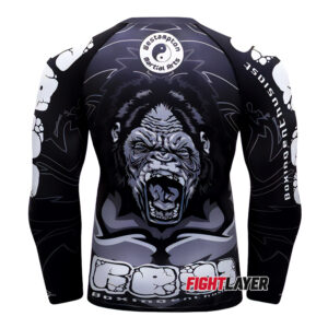 'Roaring Gorilla' Long Sleeve Rash Guard
