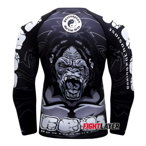 'Roaring Gorilla' Long Sleeve Rash Guard