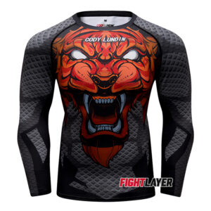 'Roaring Tiger' Long Sleeve Rash Guard