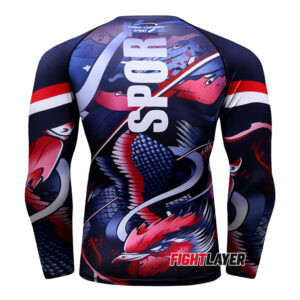 'Rocky Rooster' Long Sleeve Rash Guard
