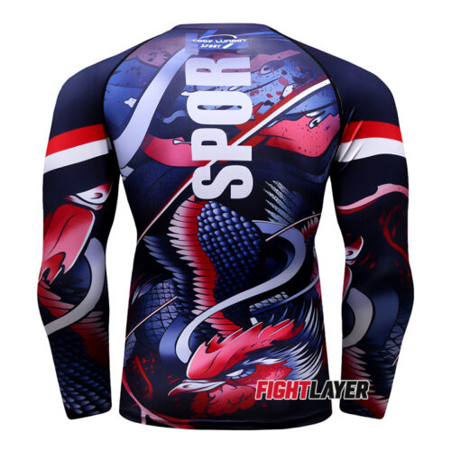 'Rocky Rooster' Long Sleeve Rash Guard