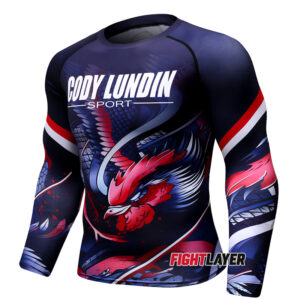 'Rocky Rooster' Long Sleeve Rash Guard