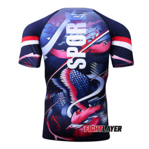 'Rocky Rooster' Short Sleeve Rash Guard