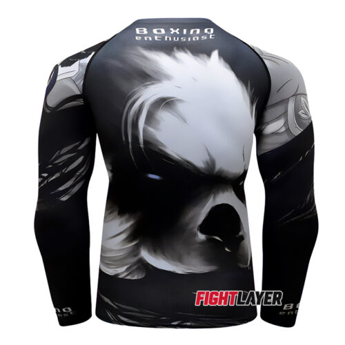'Ronin Panda' Long Sleeve Rash Guard