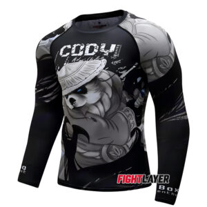 'Ronin Panda' Long Sleeve Rash Guard