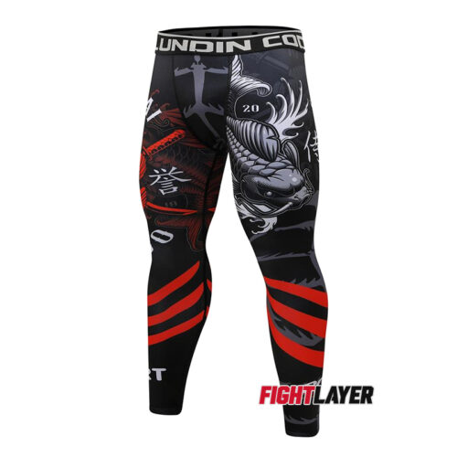 'Samurai Bushido' Training Leggings