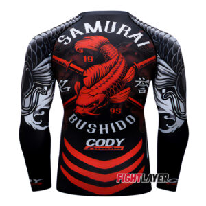 'Samurai Bushido' Long Sleeve Rash Guard