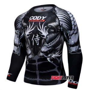 'Samurai Bushido' Long Sleeve Rash Guard