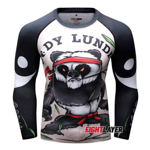 'Shinobi Panda' Long Sleeve Rash Guard