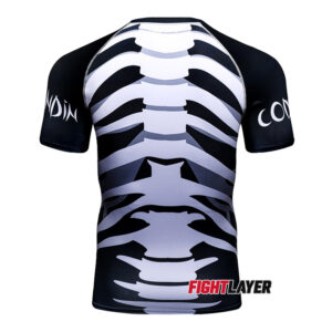 'Skeleton King' Short Sleeve Rash Guard