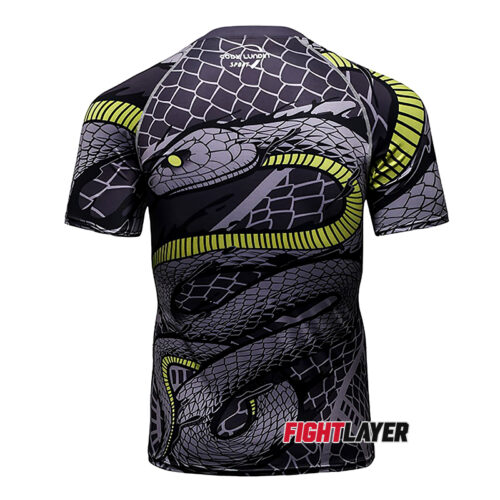 'Snake Bite' Short Sleeve Rash Guard