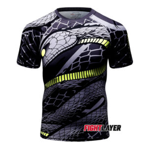 'Snake Bite' Short Sleeve Rash Guard
