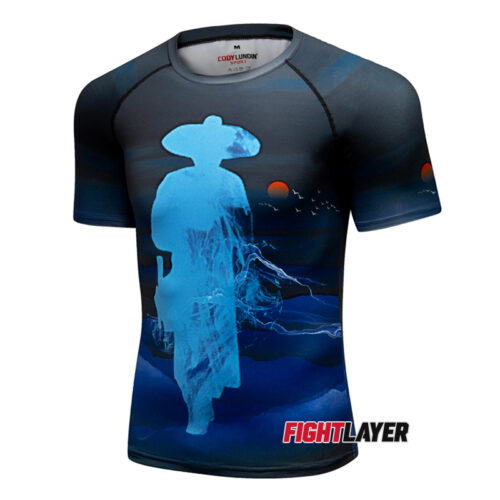 'Soul Of The Samurai' Short Sleeve Rash Guard