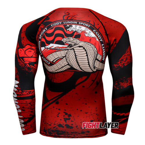 'Spitting Cobra' Long Sleeve Rash Guard