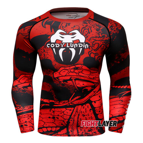 'Spitting Cobra' Long Sleeve Rash Guard