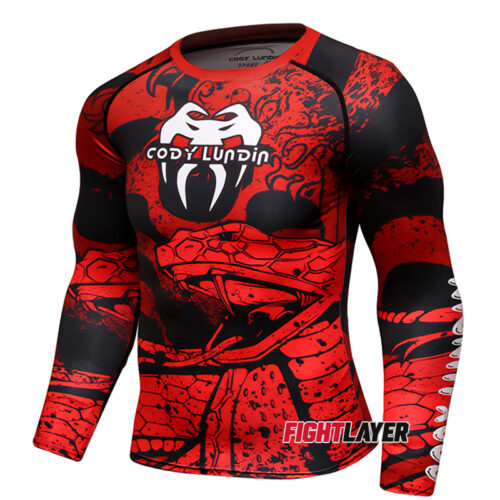 'Spitting Cobra' Long Sleeve Rash Guard