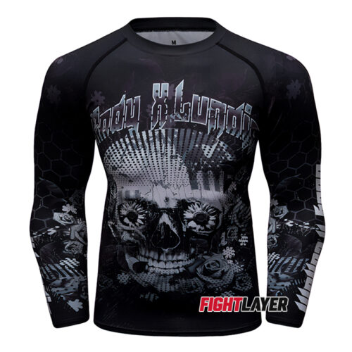 'Sugar Skull' Long Sleeve Rash Guard