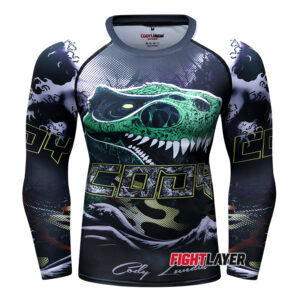 'T Rex' Long Sleeve Rash Guard
